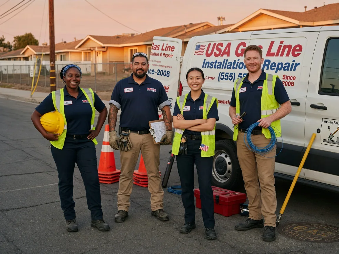 Gas Line Installation company in Fayette City, PA